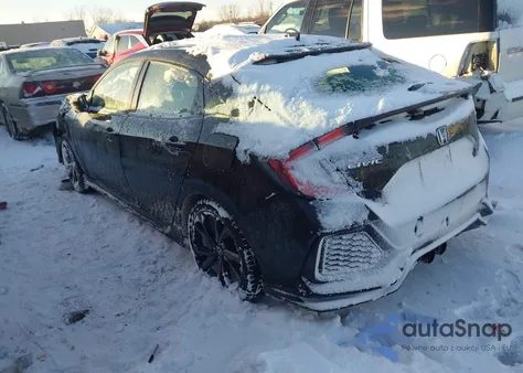 2018 Honda Civic Sport из США, поврежденный, VIN SHHFK7G40JU206040